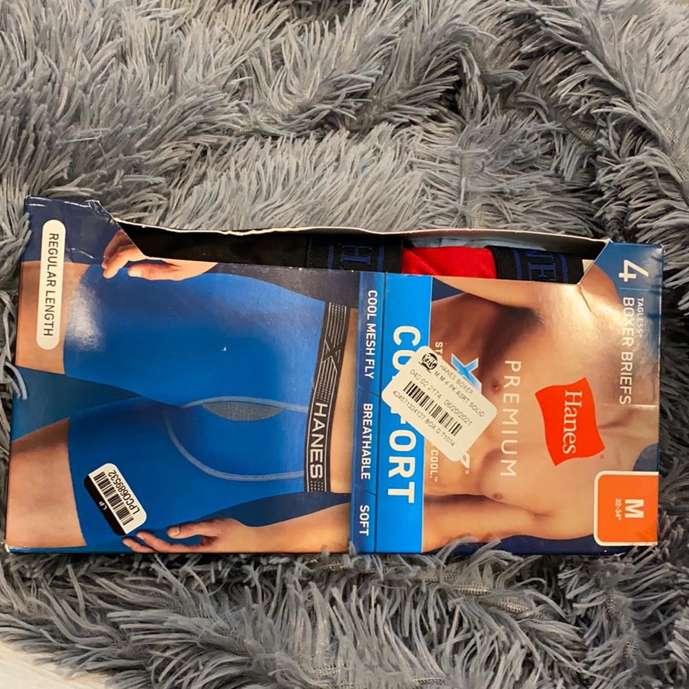 Hanes Premium X Temp Tagless Boxers